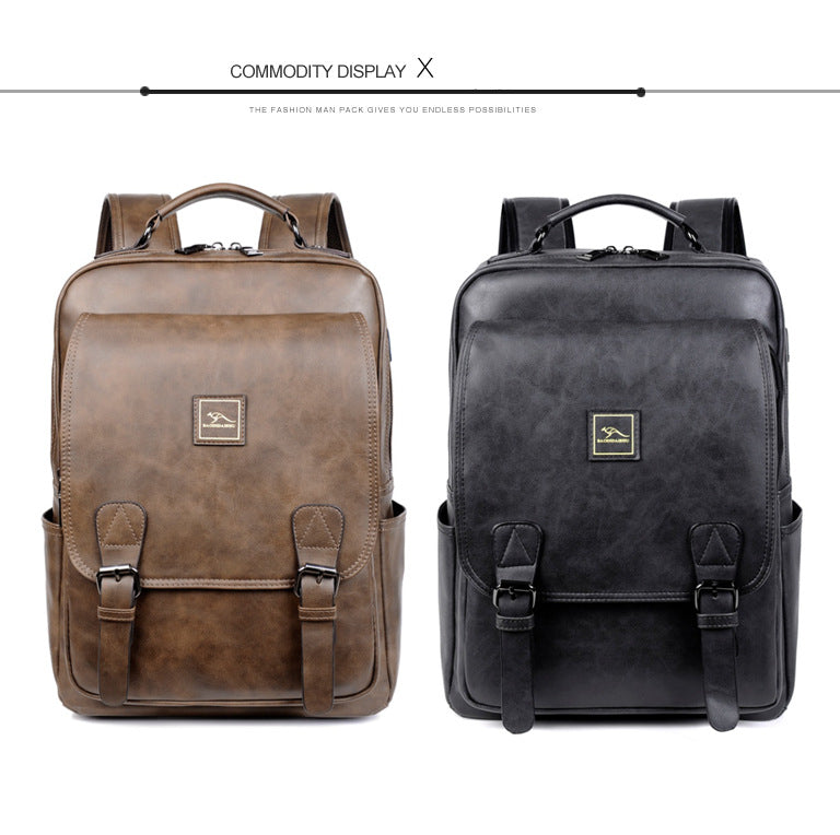 Men&#39;s Casual Travel Fashion Sports Large-Capacity Backpack