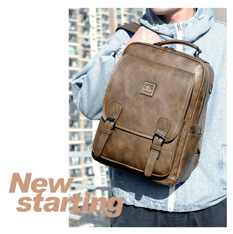 Men&#39;s Casual Travel Fashion Sports Large-Capacity Backpack