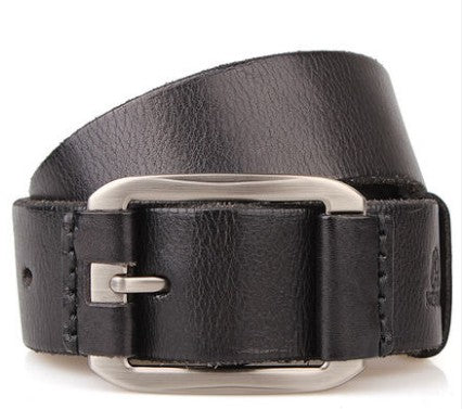 Men&#39;s Belt Leather Belt Casual Pidai Pin Buckle