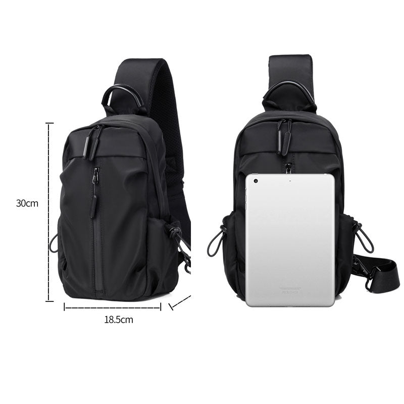 Repellent Nylon Single Shoulder Bag Male Purse