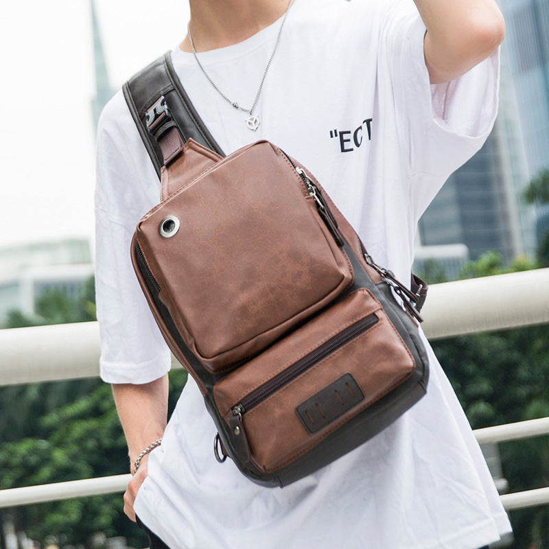Casual One-Shoulder Messenger Bag Outdoor Sports Chest Bag