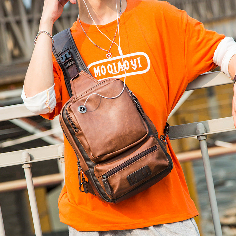 Casual One-Shoulder Messenger Bag Outdoor Sports Chest Bag