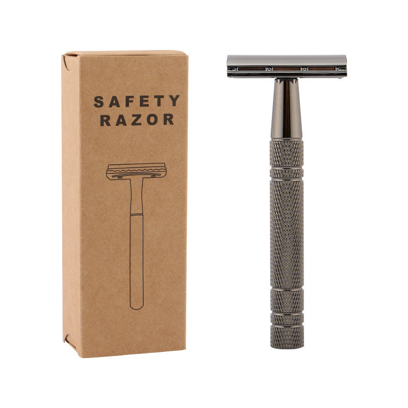 Old-Fashioned Manual Double-Sided Shaving Razor
