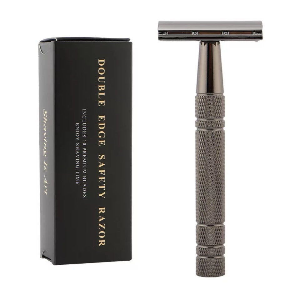 Old-Fashioned Manual Double-Sided Shaving Razor