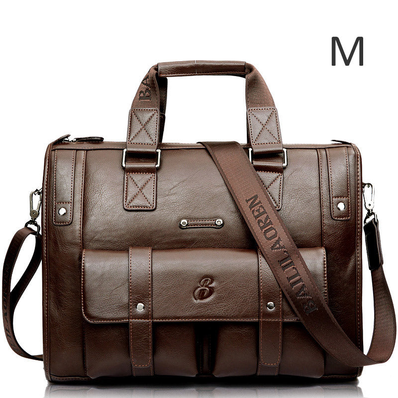 Horizontal Large-capacity Short-distance Business Trip One-shoulder Diagonal Bag Men&#39;s Bag