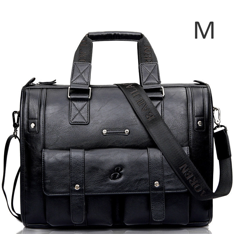 Horizontal Large-capacity Short-distance Business Trip One-shoulder Diagonal Bag Men&#39;s Bag