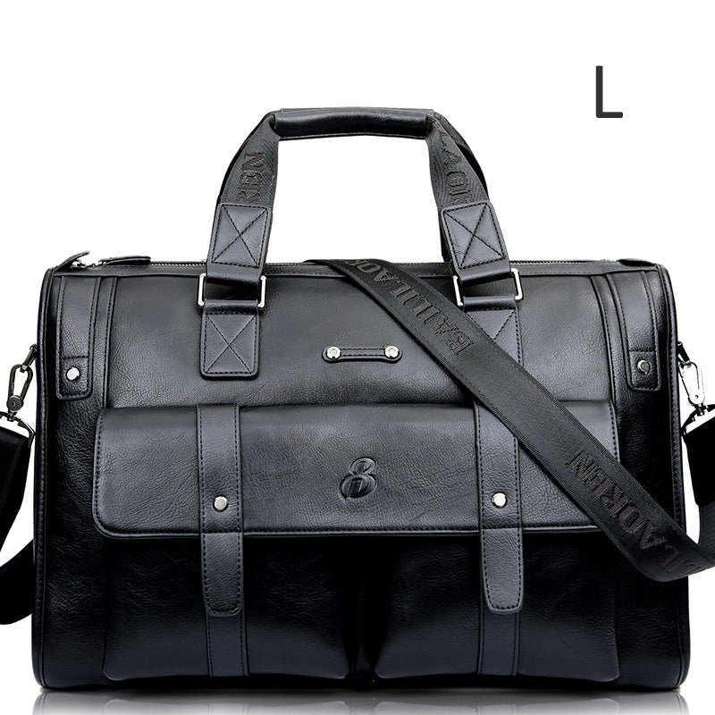 Horizontal Large-capacity Short-distance Business Trip One-shoulder Diagonal Bag Men&#39;s Bag