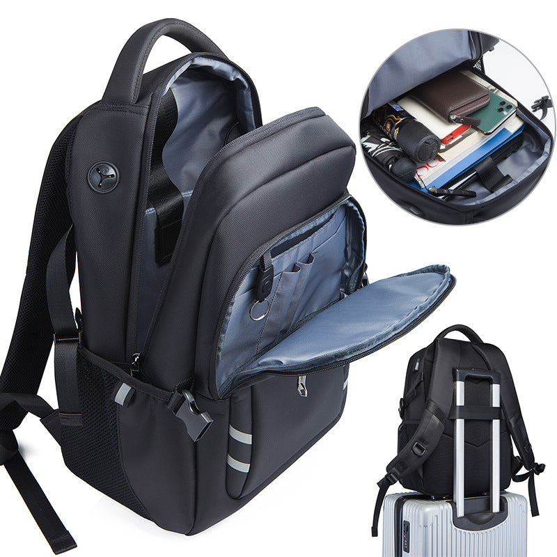 New Wear-resistant Backpack Waterproof Large-capacity Travel men&#39;s Backpack For Business Commuting