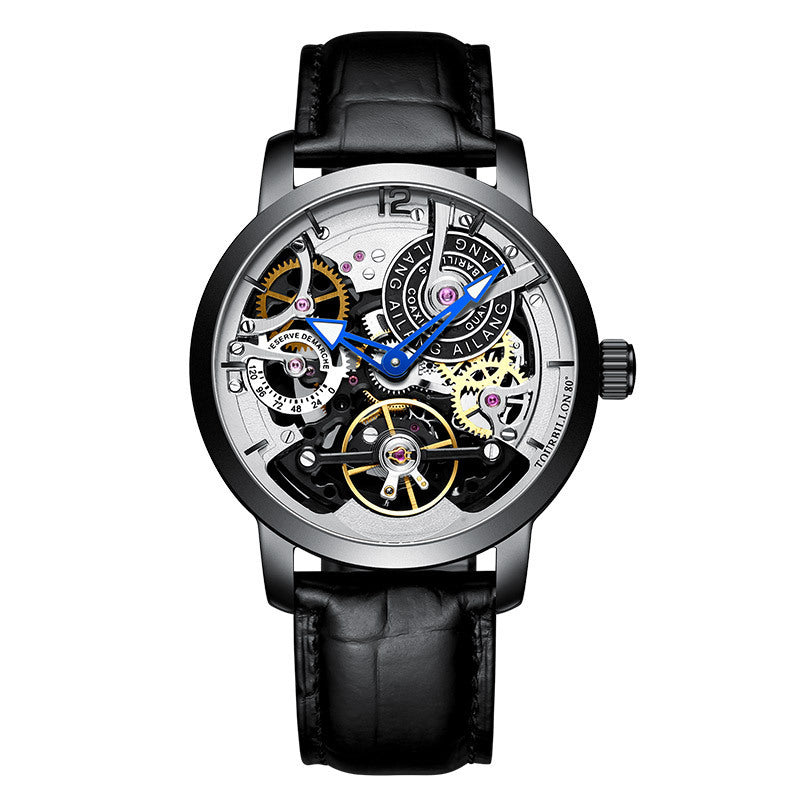 Watches Men&#39;s Mechanical Matches Automatic Hollow Waterproof