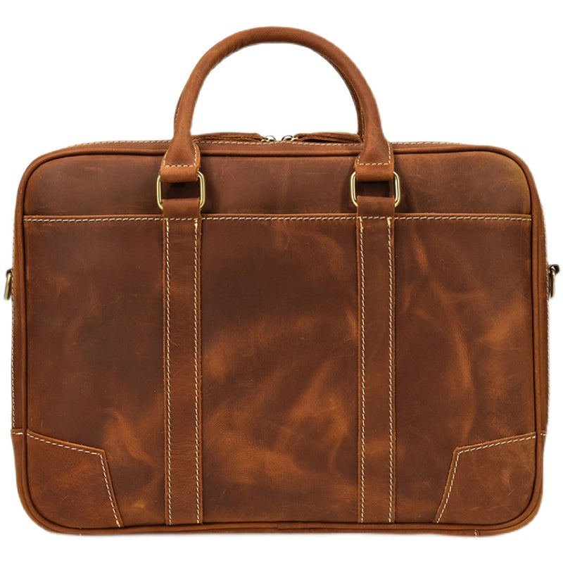Men&#39;s Retro Portable Briefcase Youth Fashion