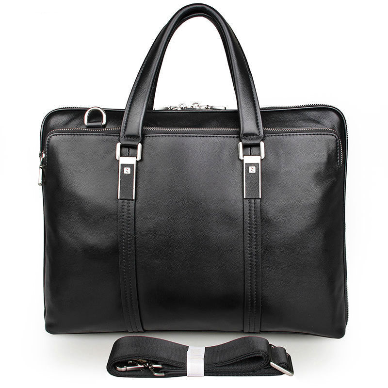 Gentleman Style Leather Men&#39;s Bags Business Bag Briefcases Men&#39;s Handbags Atmospheric And Stable Handbags