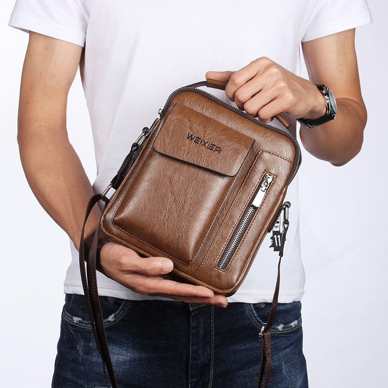 Casual Portable Men&#39;s Messenger Bag