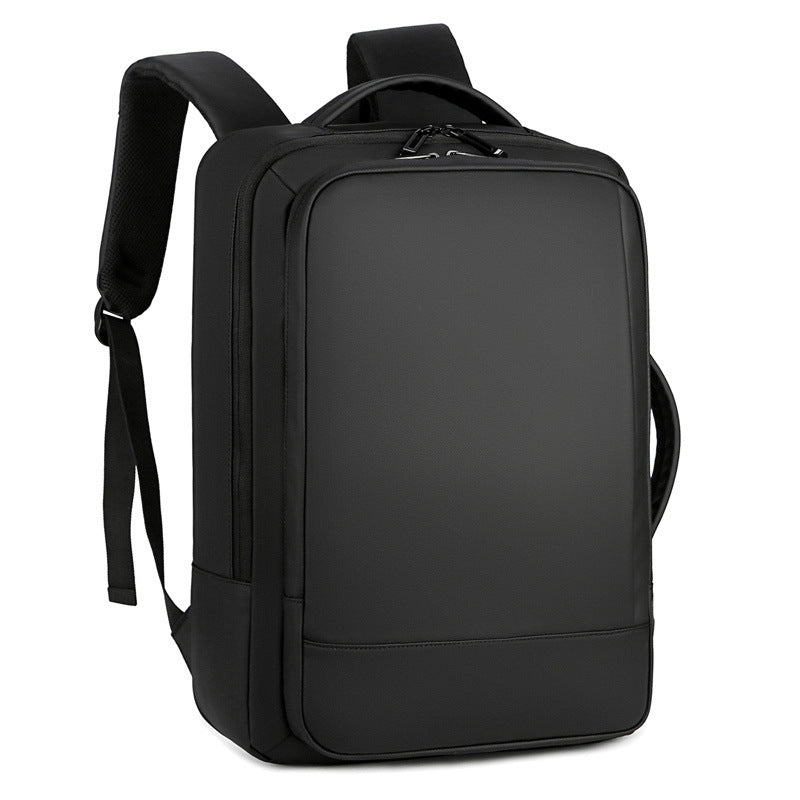 Large Capacity Expandable Neutral No Logo Backpack Multifunctional Waterproof Breathable Business Men&#39;&#39;s Computer Backpack
