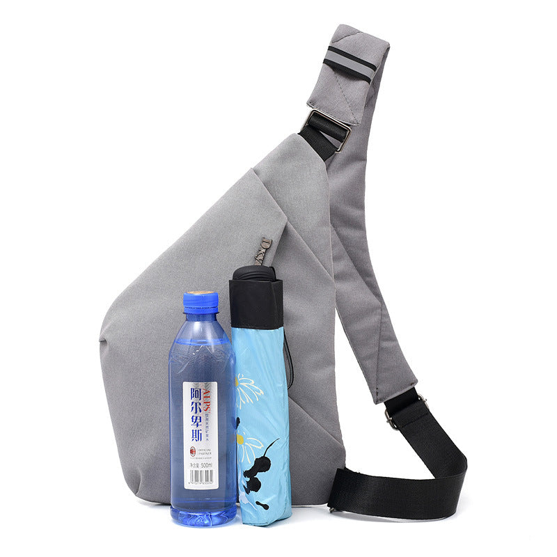 New Style Men&#39;s Chest Bag Messenger Bag Multifunctional Leisure Bag Shoulder Bag Wine Pouch Bag Anti-Lost Anti-Theft Bag
