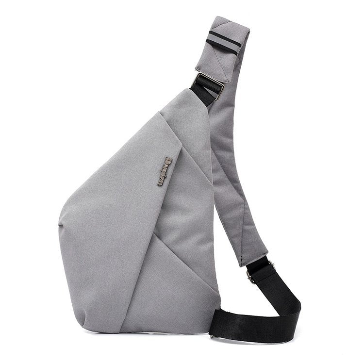 New Style Men&#39;s Chest Bag Messenger Bag Multifunctional Leisure Bag Shoulder Bag Wine Pouch Bag Anti-Lost Anti-Theft Bag