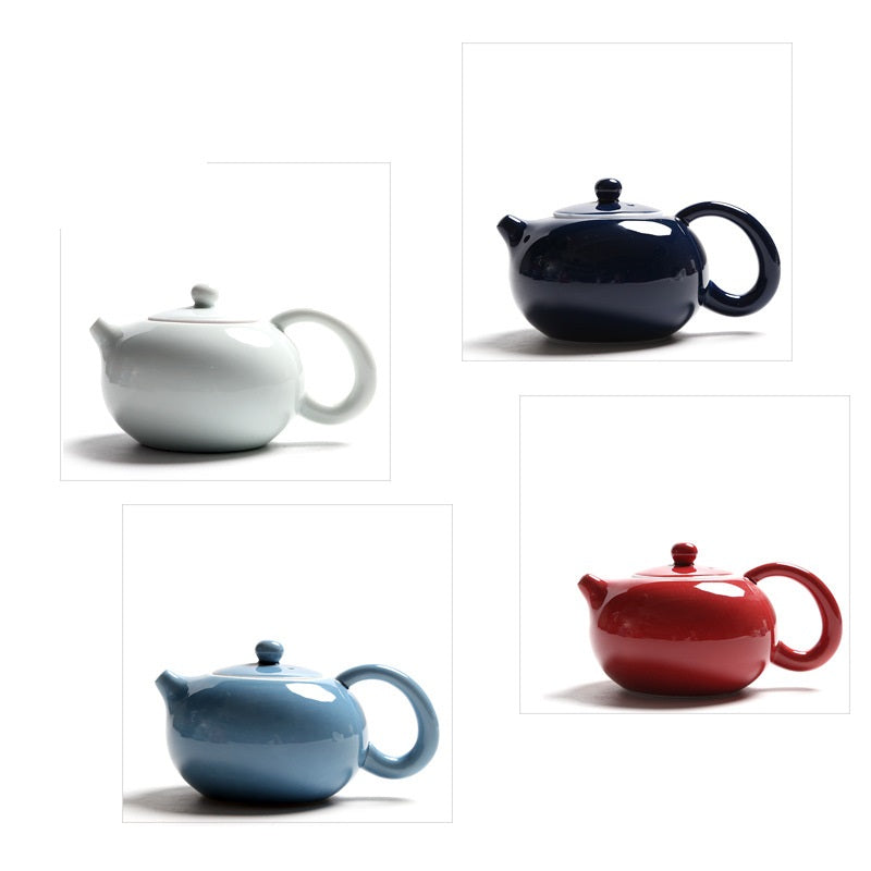 Simple Household Ceramic Kung Fu Tea Set