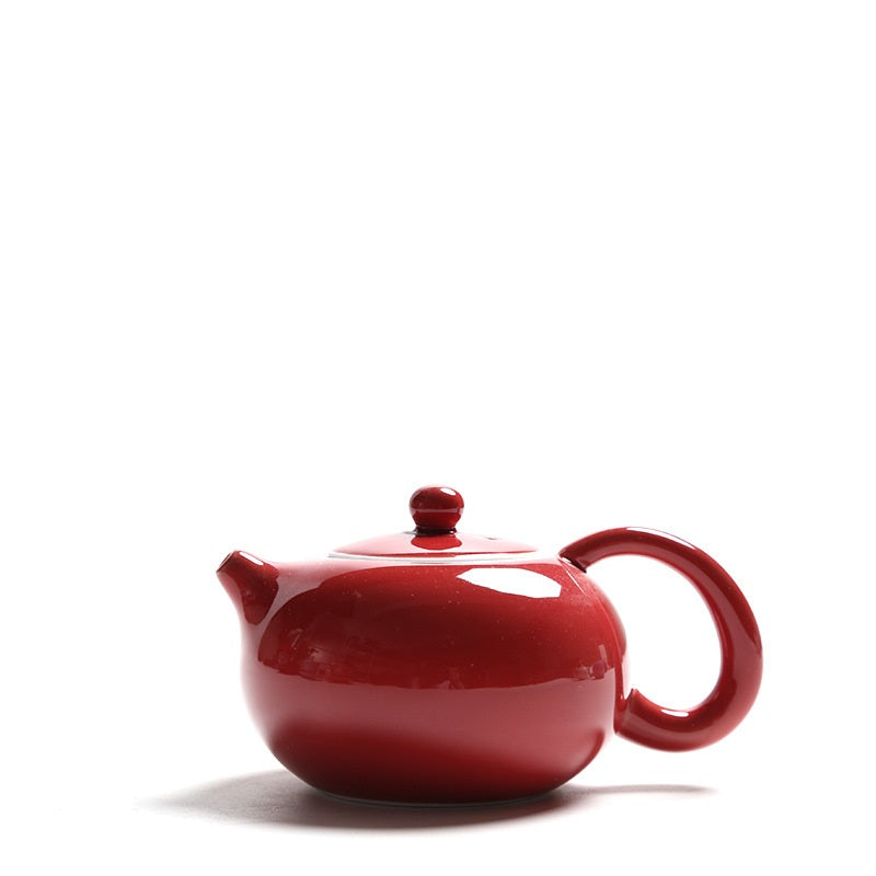 Simple Household Ceramic Kung Fu Tea Set