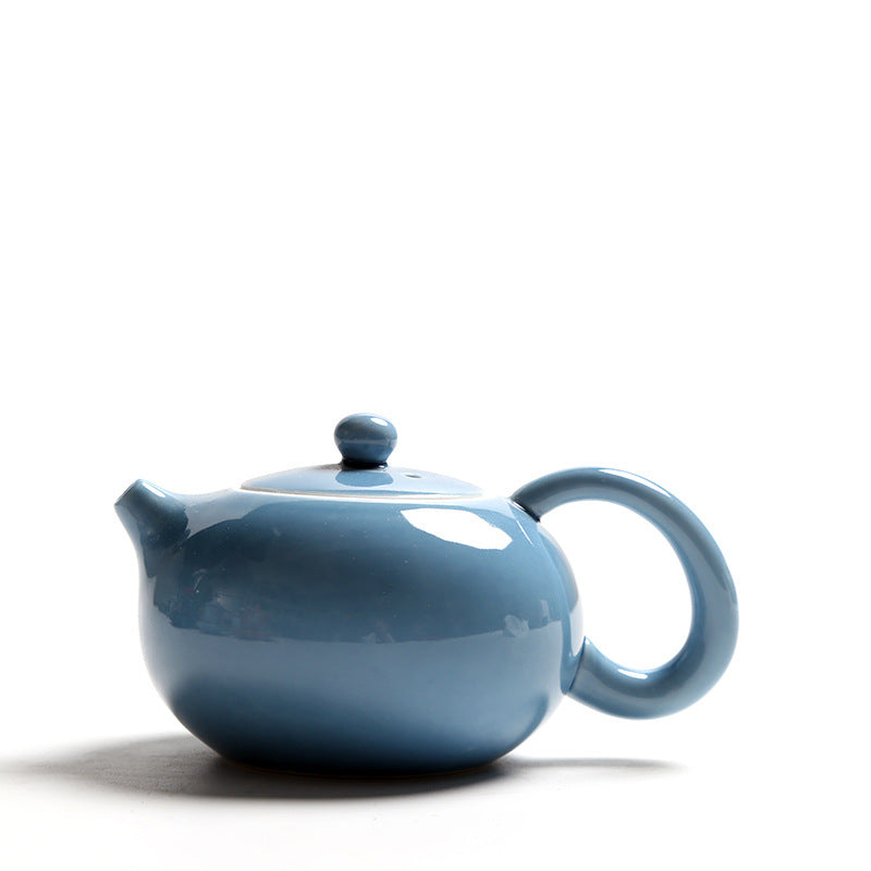 Simple Household Ceramic Kung Fu Tea Set