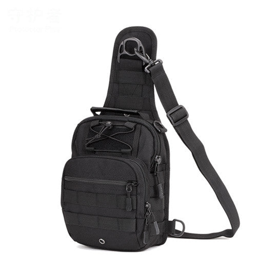 Compatible with Apple, Hamburg Tactical Chest Bag IPAD Riding Shoulder Bag Outdoor Messenger Bag Leisure Bag Four-Use Backpack