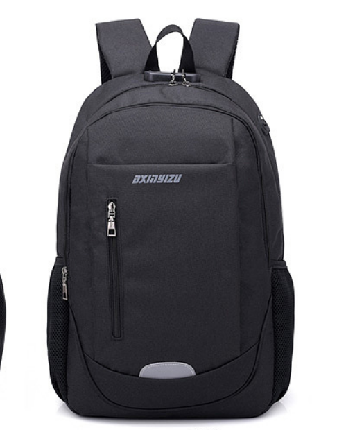 Business Casual Smart Backpack Usb Interface Password Lock Design Computer Bag Large Capacity