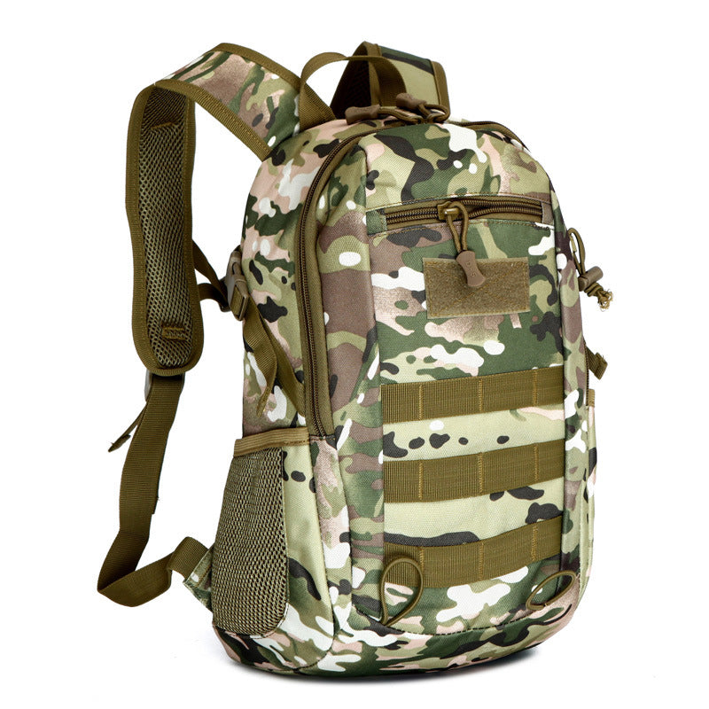 D5 Column Backpack Outdoor Travel Children&#39;s Camouflage Backpack 15 Liters Small Backpack