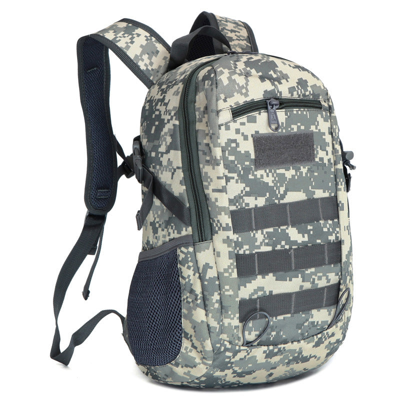 D5 Column Backpack Outdoor Travel Children&#39;s Camouflage Backpack 15 Liters Small Backpack