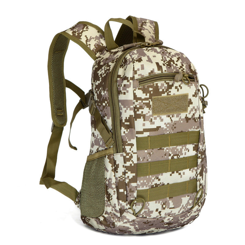 D5 Column Backpack Outdoor Travel Children&#39;s Camouflage Backpack 15 Liters Small Backpack