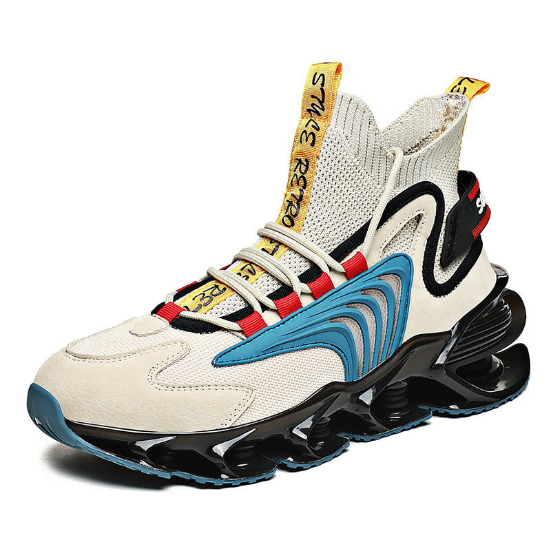 Sports High Permeability Mesh Men\&#39;s Leisure Shock Absorption Blade Running Shoes