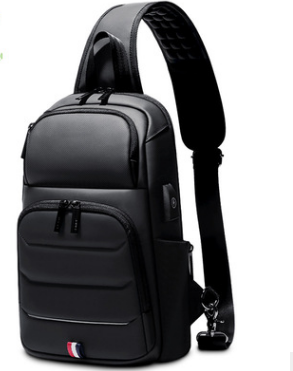 Large Capacity Diagonal Bag Men&#39;S Business Casual Shoulder Bag Fashion Student Cross-Body Bag
