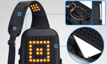 Large Capacity Diagonal Bag Men&#39;S Business Casual Shoulder Bag Fashion Student Cross-Body Bag