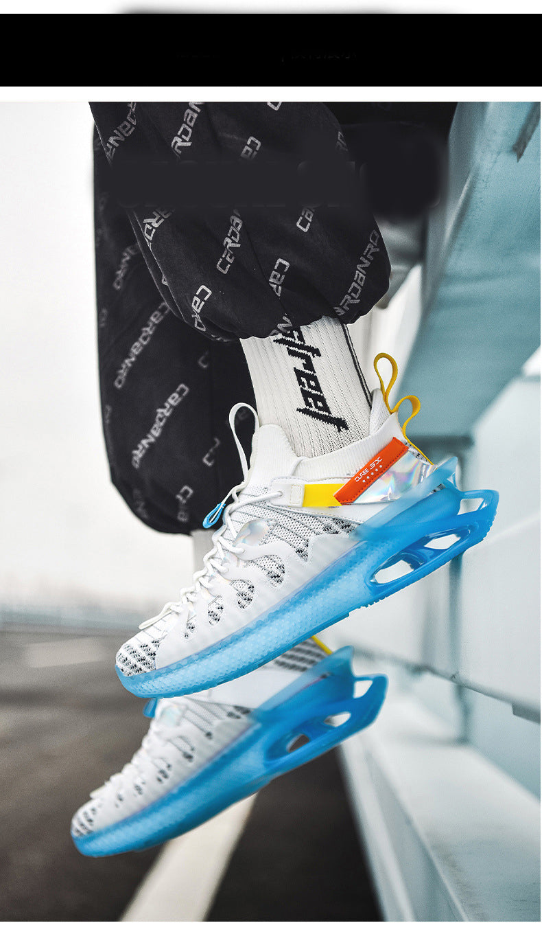 Sports Shoes Men&#39;s Summer Breathable Plus Size Running Men&#39;s Casual Korean Style Old Shoes Trend