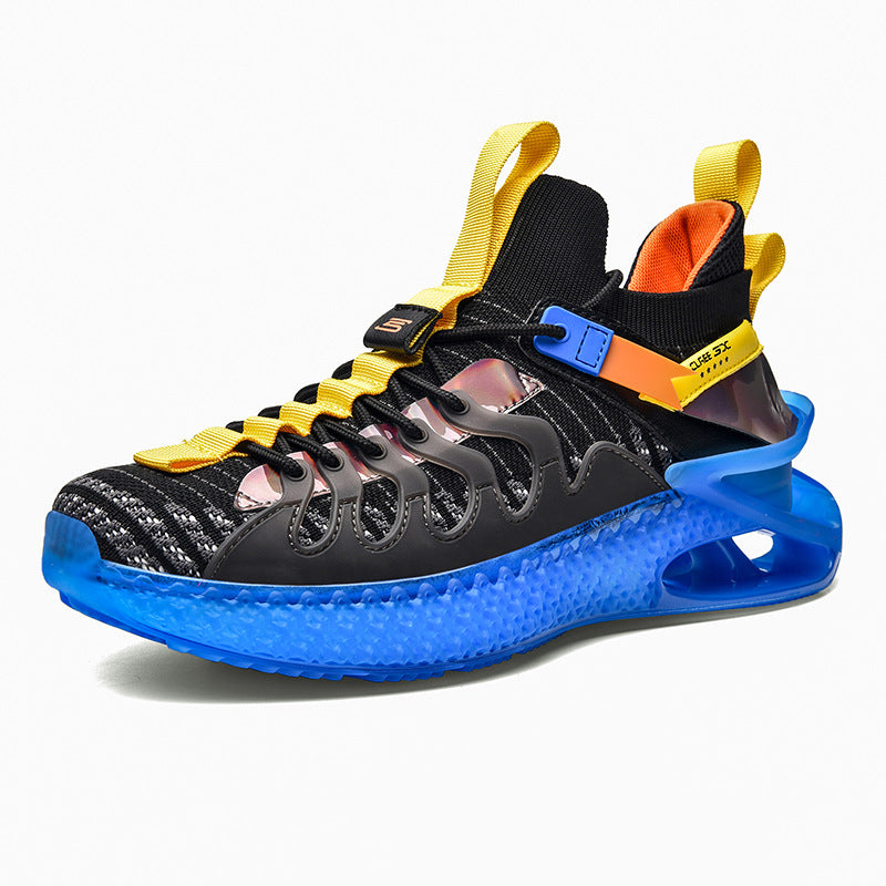 Sports Shoes Men&#39;s Summer Breathable Plus Size Running Men&#39;s Casual Korean Style Old Shoes Trend