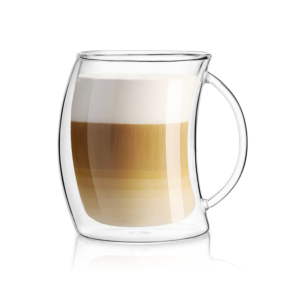 Heat-Resistant High Borosilicate Glass Pizza Tilt Cup