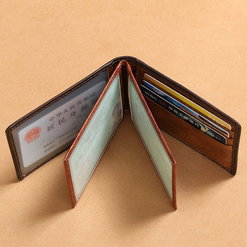 Multifunctional Card Holder Leather Driver&#39;s License Protection Card Holder