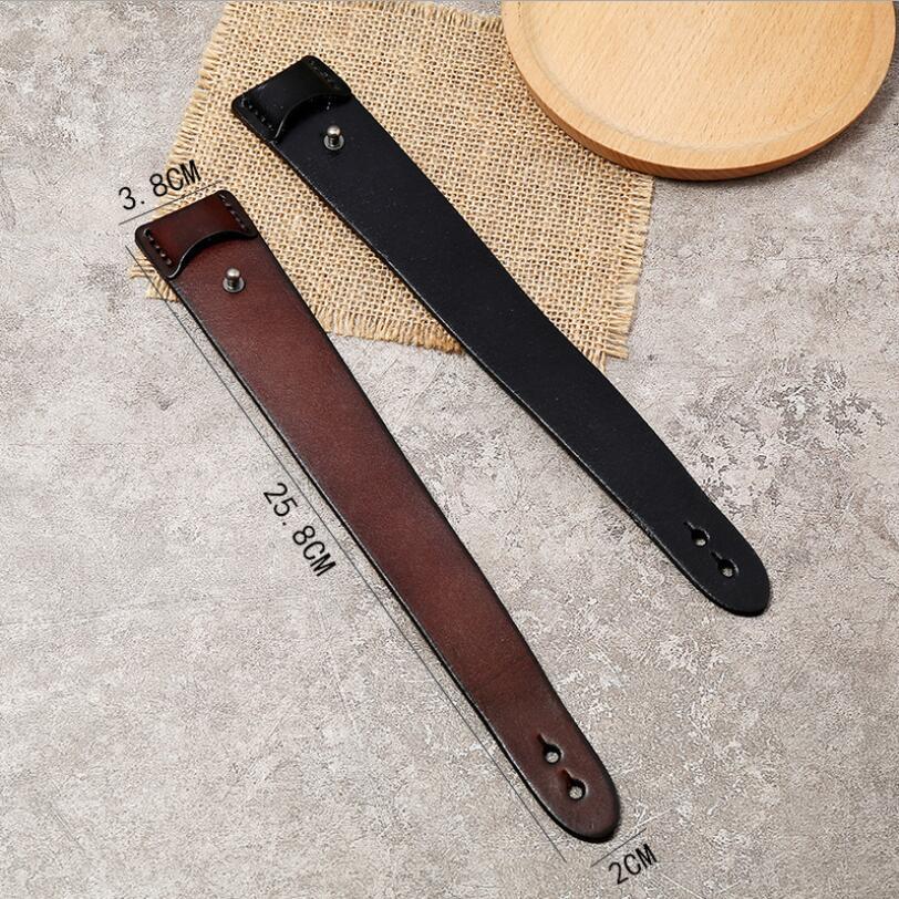 Simple Men&#39;s Casual Leather Bracelet Punk Party Hip Hop Bracelet Female Adjustable Couple Bracelet