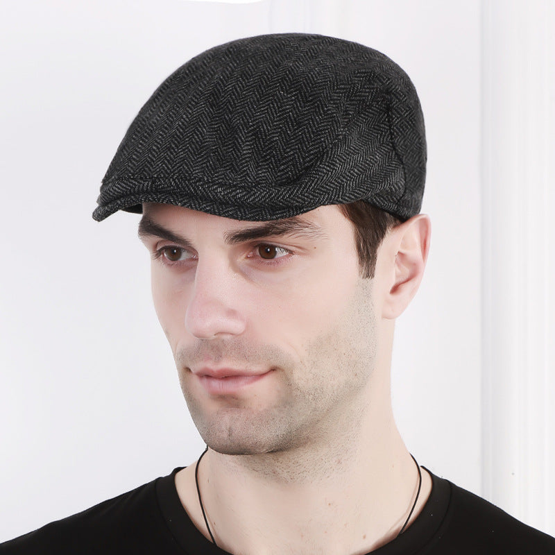 Men&#39;s Creative Cotton Simple Beret