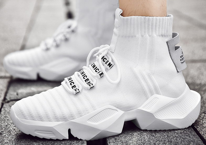 Socks Shoes Daddy Shoes Sports Shoes Men&#39;S Large Size Trendy Shoes Casual Shoes