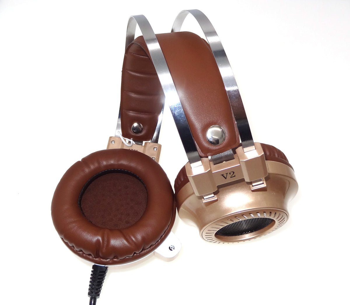 Wear A Dual Steel Bow Metal USB Plug For Gaming Headphones