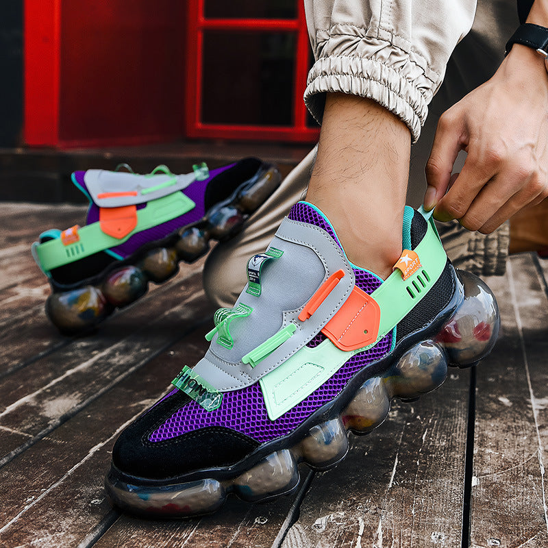 Light Running shoes Casual Running Shoes Men&#39;s Mesh Shoes Trend Net Celebrity Sports Shoes Men