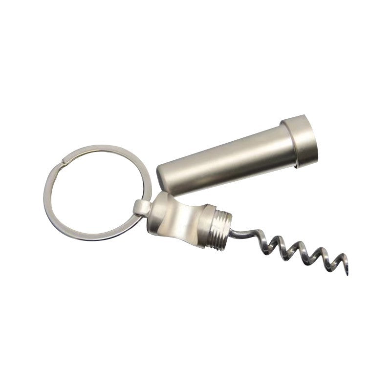 Multifunctional Creative Beer Bottle Opener Keychain Custom Red Wine Mini Bottle Opener