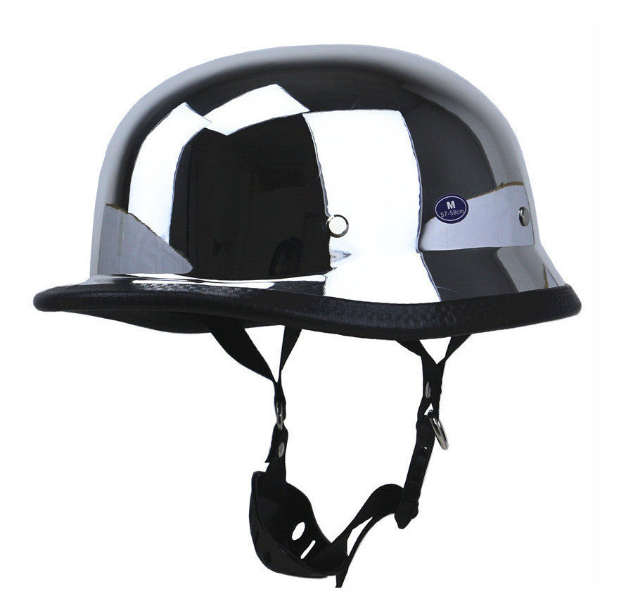 Retro Helmet Shape Retro Motorcycle Helmet Electroplating Process Motorcycle Helmet Half Helmet