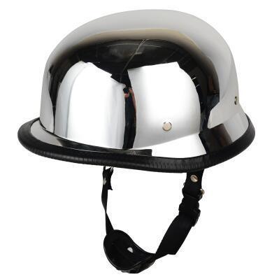 Retro Helmet Shape Retro Motorcycle Helmet Electroplating Process Motorcycle Helmet Half Helmet