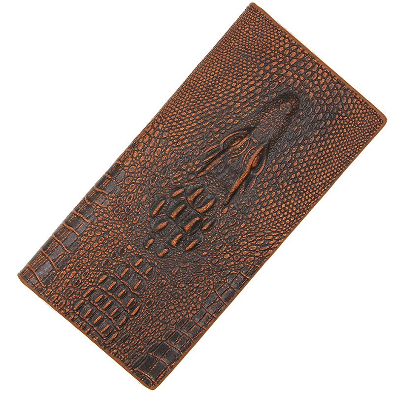 Wallet New European and American Men&#39;s Long Hand Purse
