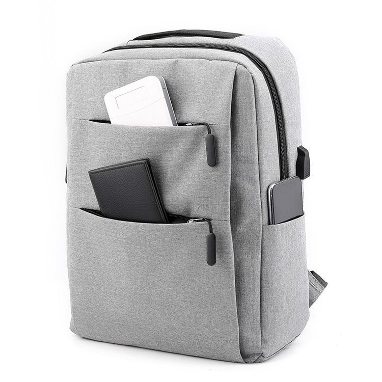 Large-Capacity Three-Piece Backpack Men&#39;s Business Casual Computer Backpack Female Students Foreign Trade New Book