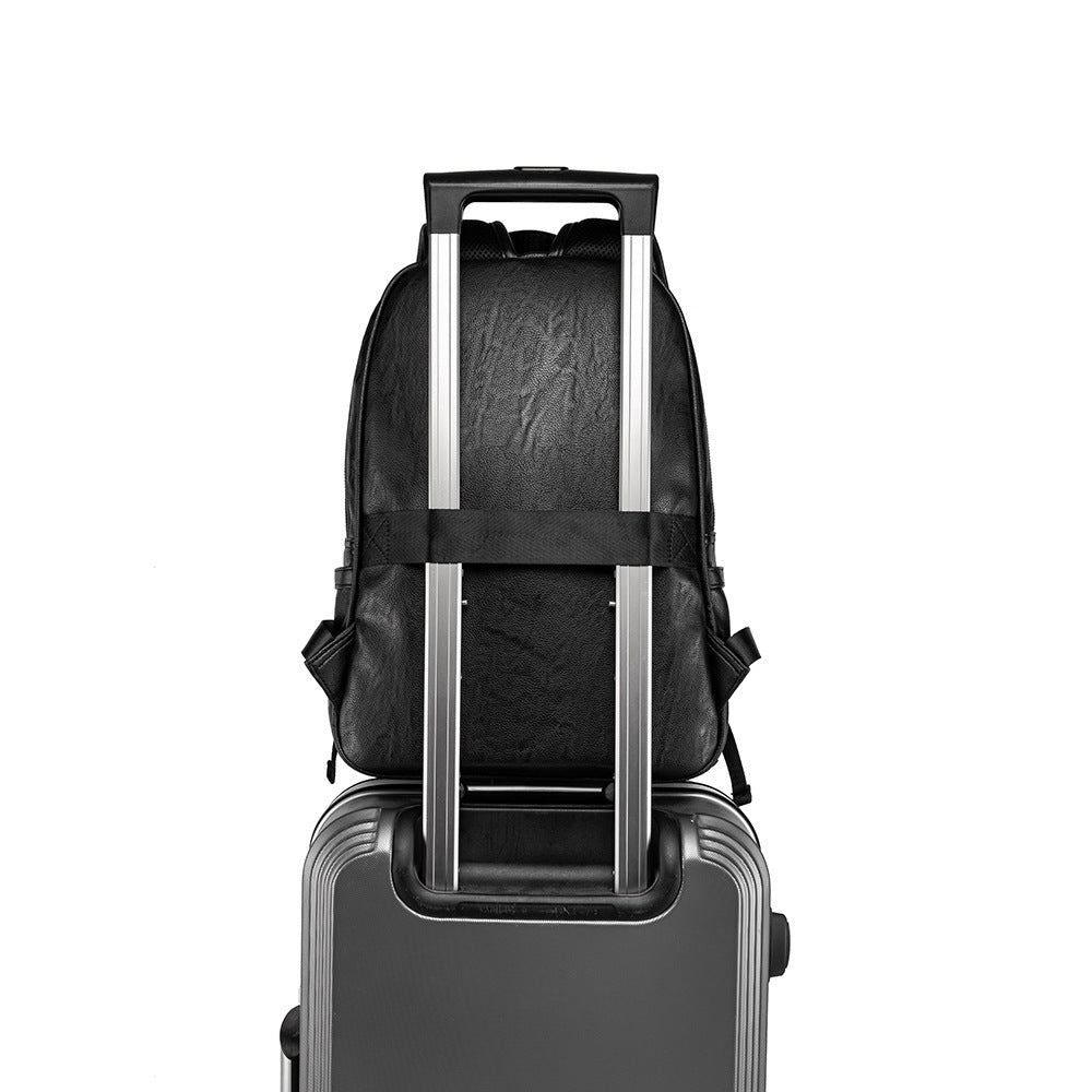 Korean Backpack Multi-Pocket Large-Capacity Casual Computer School Bag Men&#39;S Bag