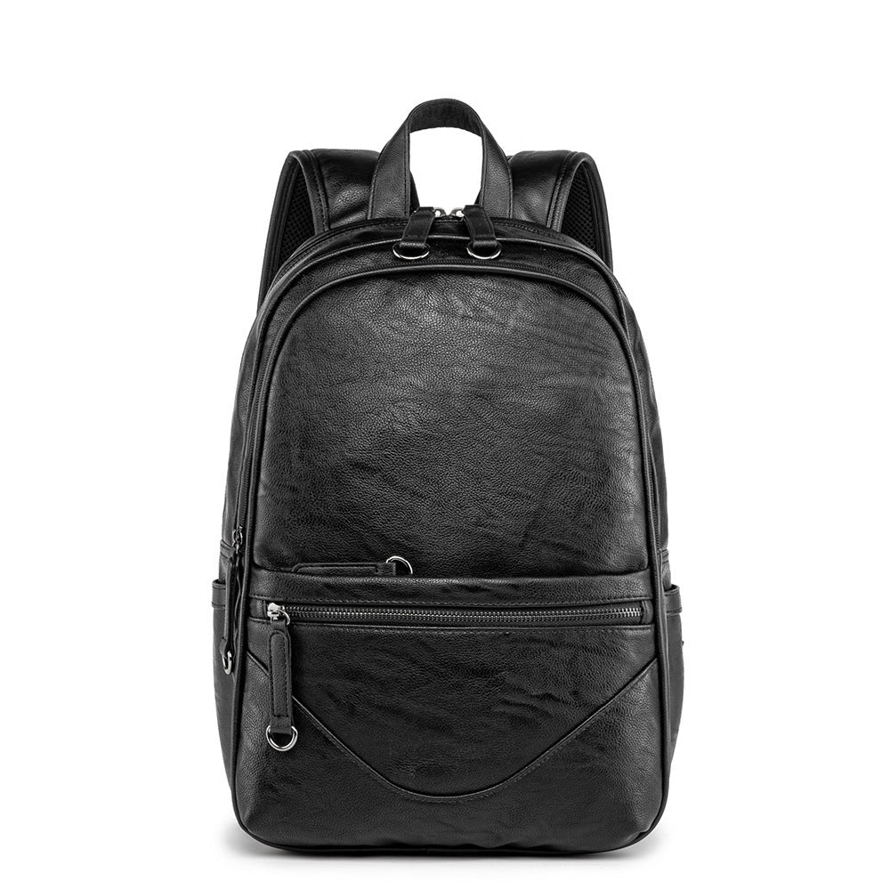 Korean Backpack Multi-Pocket Large-Capacity Casual Computer School Bag Men&#39;S Bag