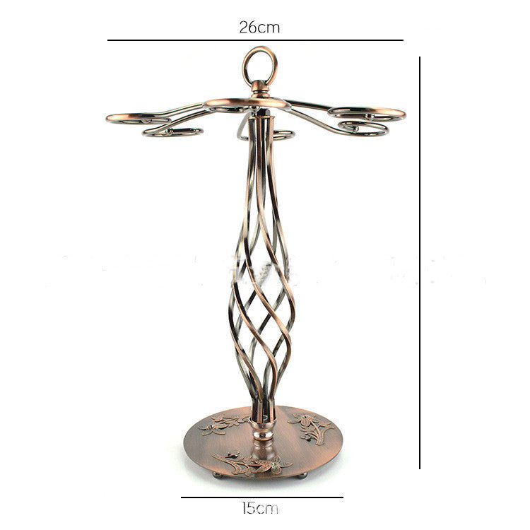 Home Furnishing Retro Wine Glass Holder
