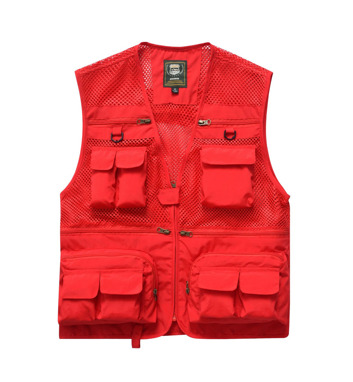 Summer Men&#39;s Outdoor Fishing Mesh Vest Jackets Travel Photography Waistcoats Man Jungle Tactical Quick Dry Multi Pockets Jacket