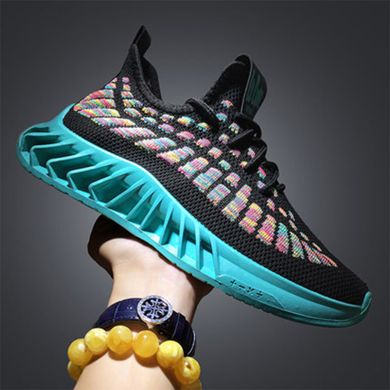 New Summer Sock Shoes For Men Blade Running Sneakers Rubber Bottom Cushioning Outdoor Jogging Zapatillas Brand New Footwear