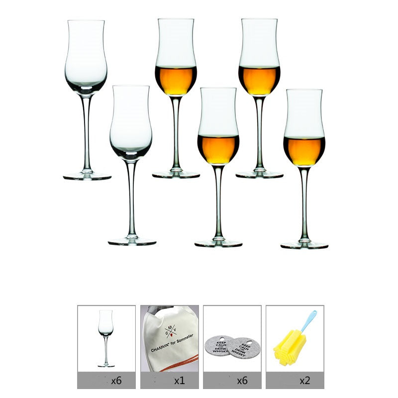 Scottish Style Single Niche Whisky Scented Glass With Lid